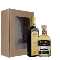 Geschenkbox Olivenöl & Balsamico