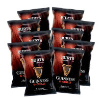 BURTS 10x British Potato Chips Guinness Chilli