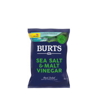 BURTS 1 Karton - British Potato Chips Sea Salt & Malt...