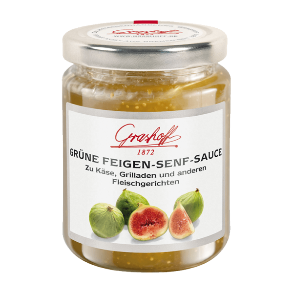 Grashoff Grüne-Feigen-Senf-Sauce 200g