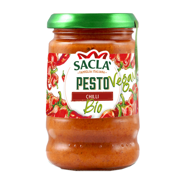 Saclà Bio Pesto Chili Vegan 190g
