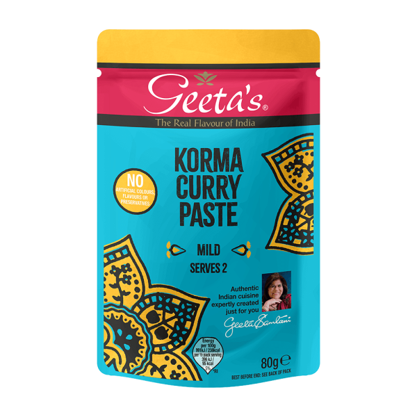 Geetas Curry Paste Korma (Mild) 80g