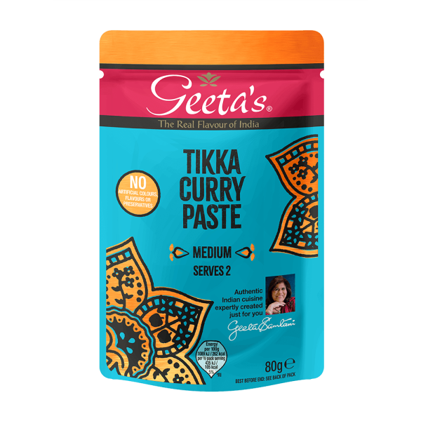 Geetas Curry Paste Tikka (Medium) 80g