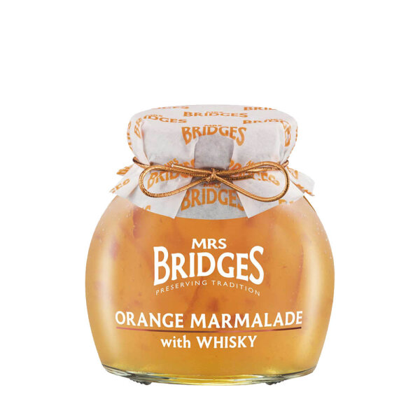 Mrs Bridges Orangen Marmelade mit Whisky 340g