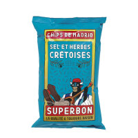 Superbon Chips Salt & Cretan Herbs 135g
