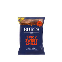 BURTS 1 Karton - British Potato Chips Spicy Sweet Chilli...