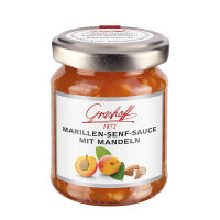 Grashoff Marillen-Senf-Sauce mit Mandeln 125ml