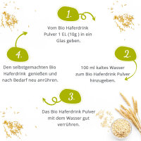 foodsetter Bio Haferdrink Pulver | 500g