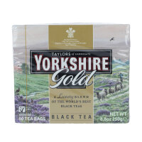 Yorkshire Tea Gold Schwarztee 250g (80 Teebeutel)