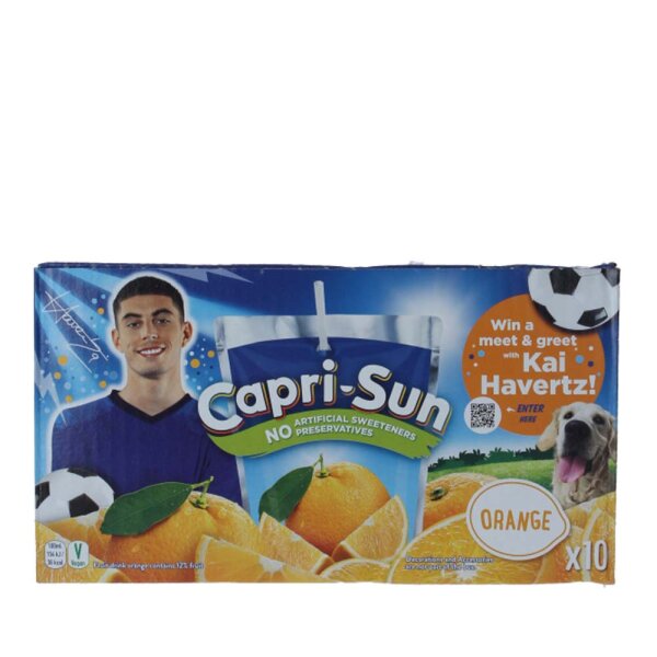 Capri Sun Orange - Kartonware - 10x 0,2L