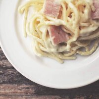 Low Carb Spaghetti mit Radicchio und Thunfisch