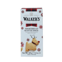Walkers Shortbread Festliches Gebäck Scottie Dogs 120g