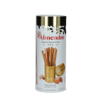 El Almendro Almond Turron Sticks Salted Caramel Dose 136g