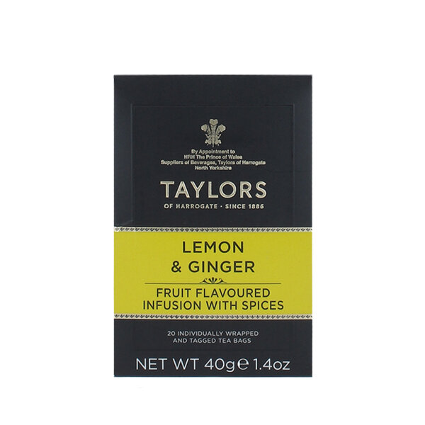 Taylors of Harrogate Lemon & Ginger 20 Beutel - 40g