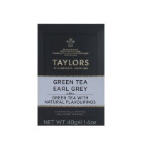 Taylors of Harrogate Green Tea Earl Grey 20 Beutel - 40g