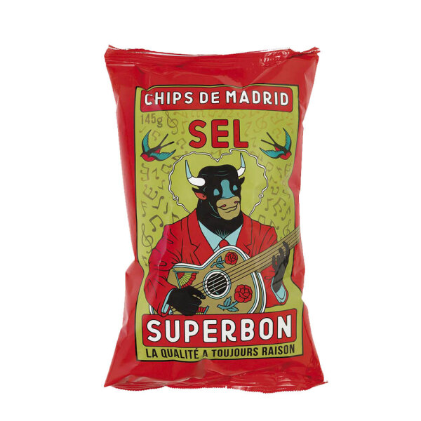 Superbon Chips Sel 135g